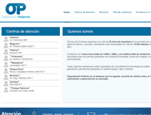 Tablet Screenshot of organizacionpalermo.com.ar